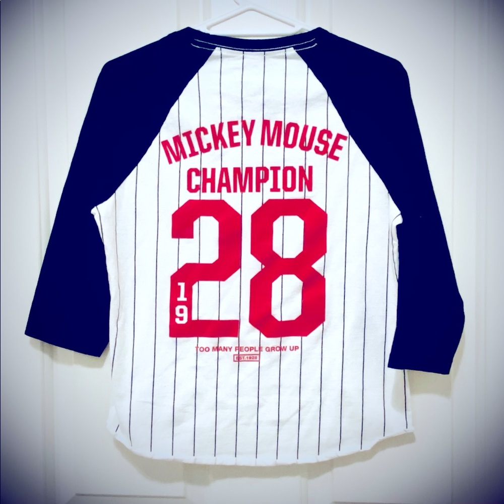 Neff x Disney Mickey Mouse Baseball Tee